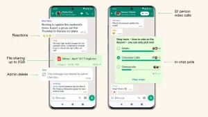 WhatsApp's new features roll out